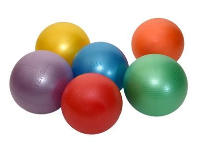 Míč Softgym Over, pr. 23cm - Gymnic, barva: ZELENÁ  - 1