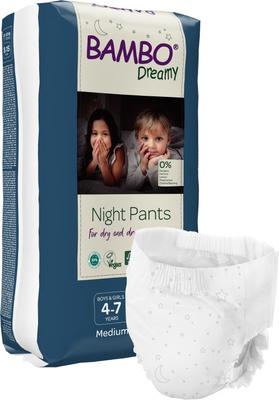 BAMBO DREAMY NIGHT PANTS 4-7 let UNISEX, 15-35 kg, 10 ks  - 1