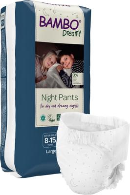 BAMBO DREAMY NIGHT PANTS 8-15 let UNISEX, 35-50 kg, 10 ks  - 1